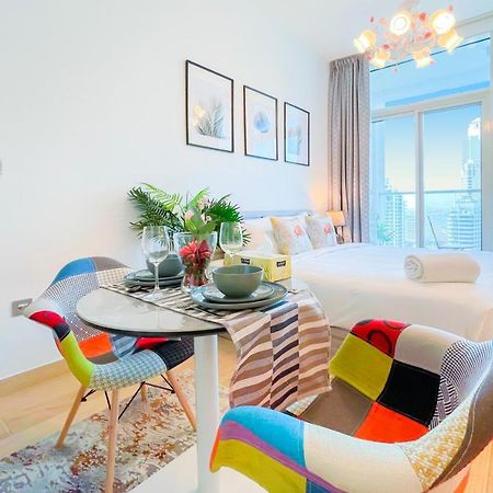 Bnbmehomes - Beautiful Lake View Studio Near Marina - 1504 Dubai Exteriör bild